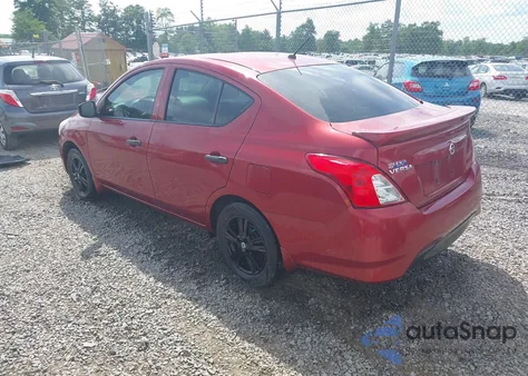 2019 Nissan Versa 1.6 S+ z USA, uszkodzony, nr VIN 3N1CN7APXKL822025